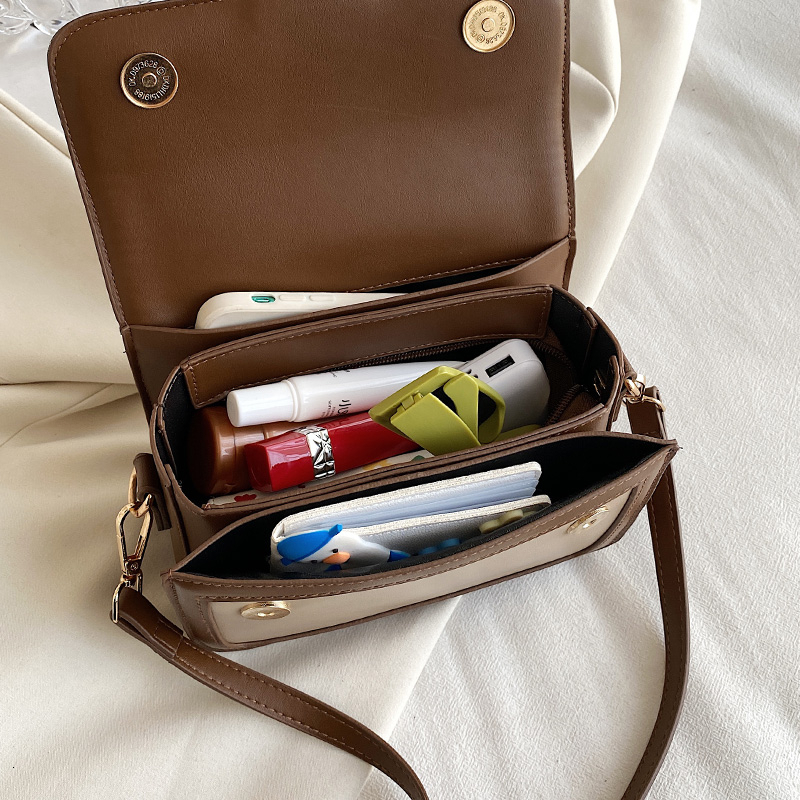 Shoulder for Women Handbag - Fashion Crossbody Bags Vintage Underarm Bag Square Satchel