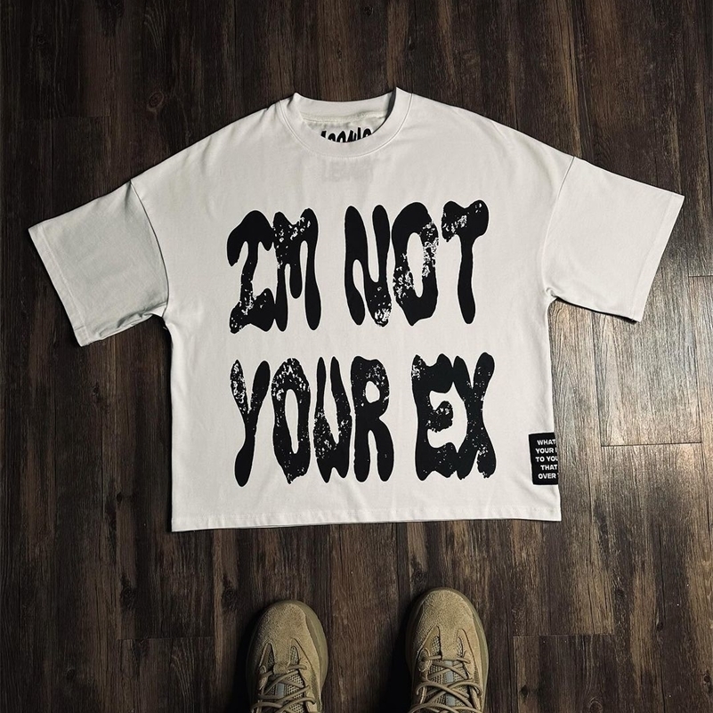 American Hiphop graphic t shirts print oversized gothic Harajuku streetwear Smart graphic y2k tops goth men clothes 240819