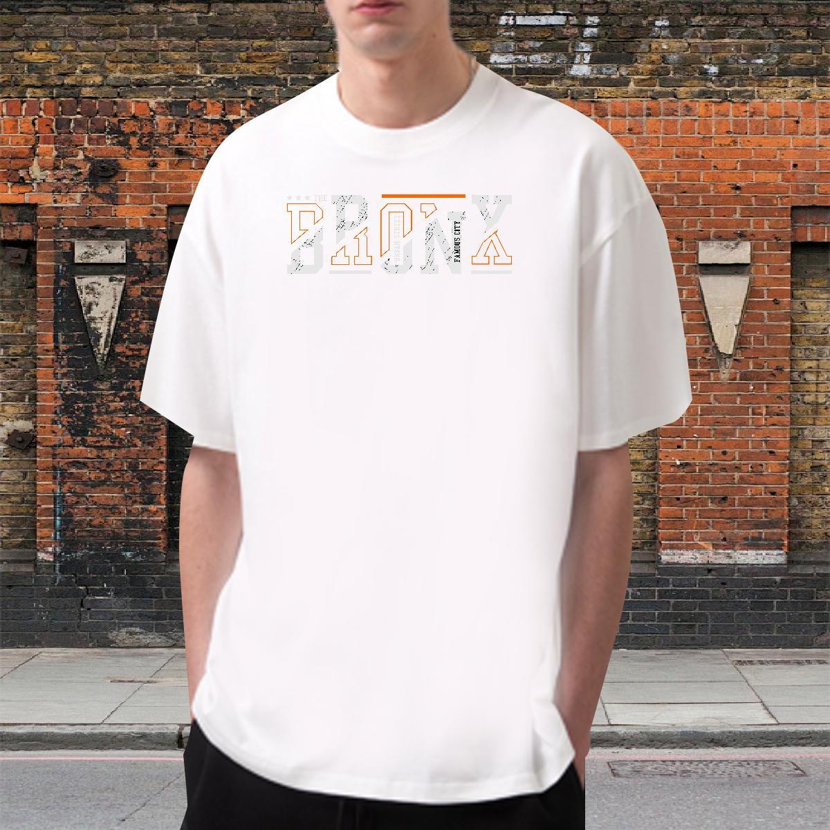 High Quality Men Tops Tees Daily Wear 230g 100% Cotton DIY Logo Oversized Short Sleeve O-Neck letter Mens T Shirts Designer Clothes