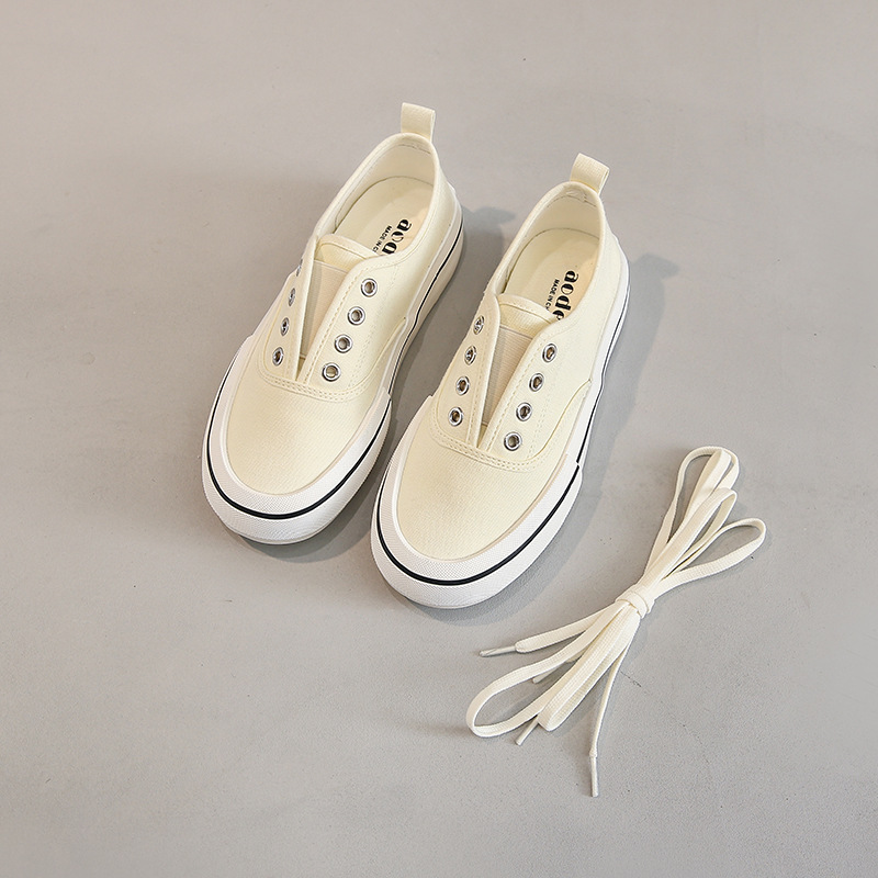 Ddmysports Instagram Korean Canvas Summer New Versatile Student Breathable Trendy Board Shoes For Women OUTDOOR