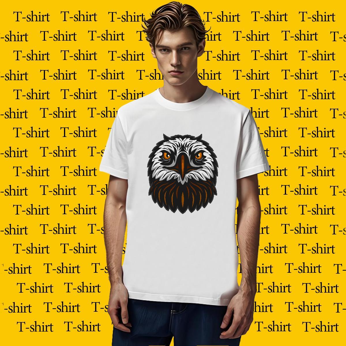 T shirt 230g 100% Cotton owl Sport Breathable Crew Neck Oversized 4XL Tshirts Classic Casual TOP Quality Tops Tees