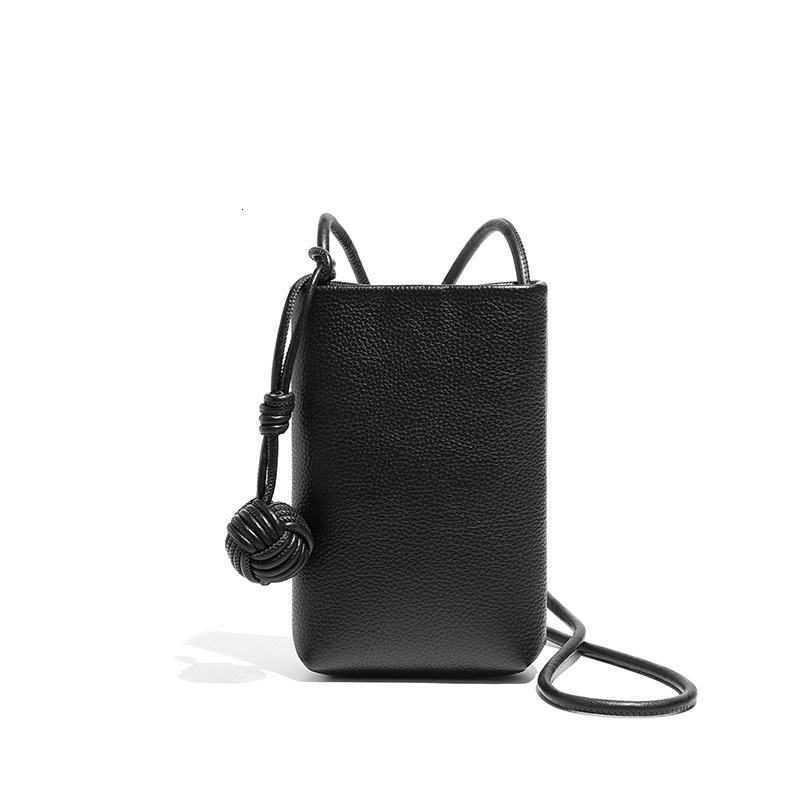 New mobile phone avocado color, versatile temperament, mini fashionable shoulder bag, niche design, high-quality crossbody bag