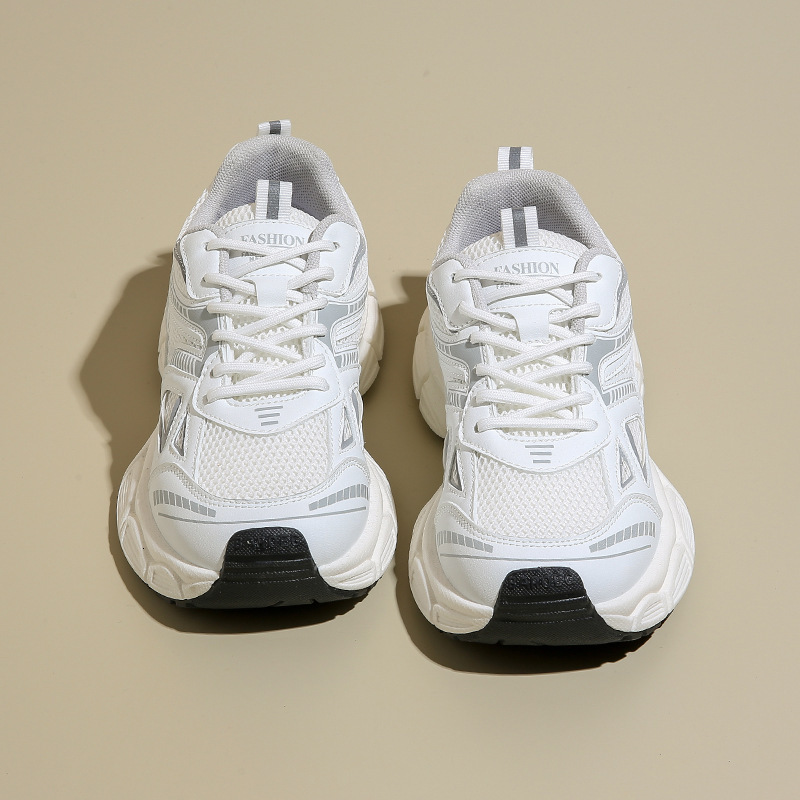Ddmysports Autumn Ins Korean Edition New Couple Dad Women S Sports Running Casual Thick Soled Eight Increasing Shoes Y OUTDOOR