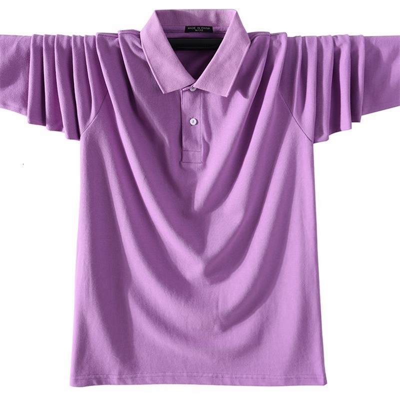 100% Cotton High Quality Mens Polo Shirts Solid Color Classic Casual Long Sleeve Polos Homme Fashion Men Clothing Lapel Tops 240819
