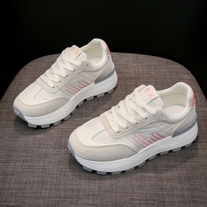 Ddmysports Instagram Korean New Forrest Gump For Women Spring Student Sports Running Casual Shoes Thick Sole Eightened J OUTDOOR