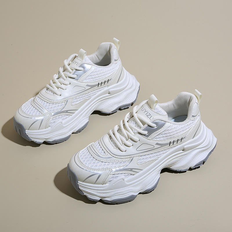 Ddmysports Ins Korean Version New Dad For Women Autumn Student Sports Running Thick Soled Height Increasing S Shoes ZL OUTDOOR