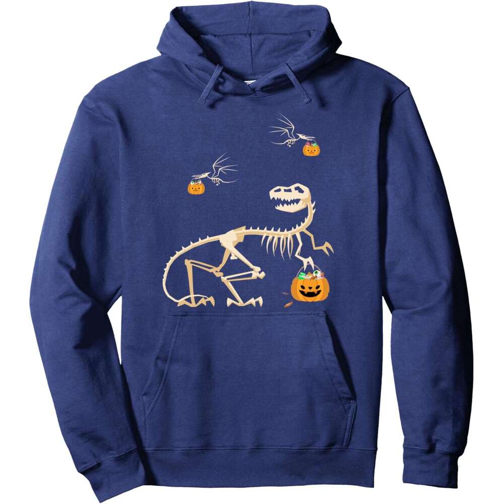 Hoodie for Mens Womens Dinosaur Pumpkin kids Halloween skeleton t rex Pullover Hoodie Hoodies sweatshirt pullover jacket Long sleeve 2025