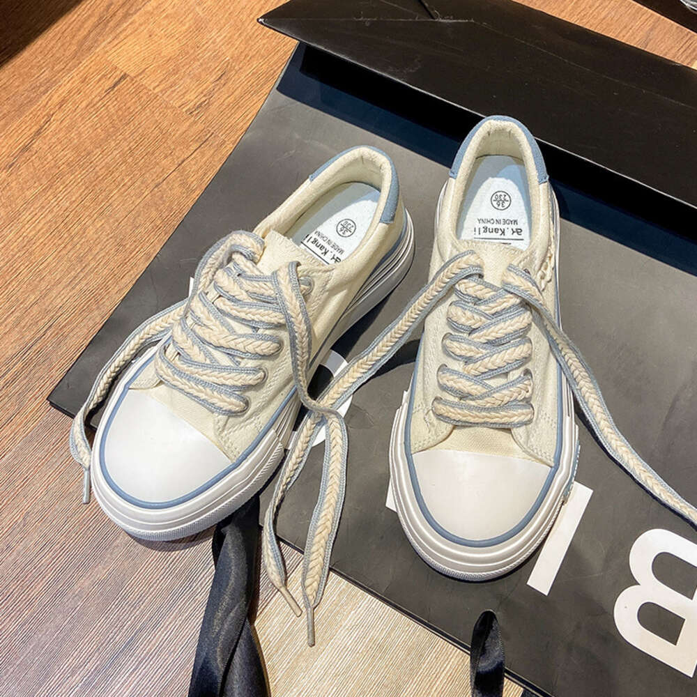 Ddmysports Instagram Korean Canvas Spring New Casual Little White For Women Comfortable And Small Student Board Shoes OUTDOOR