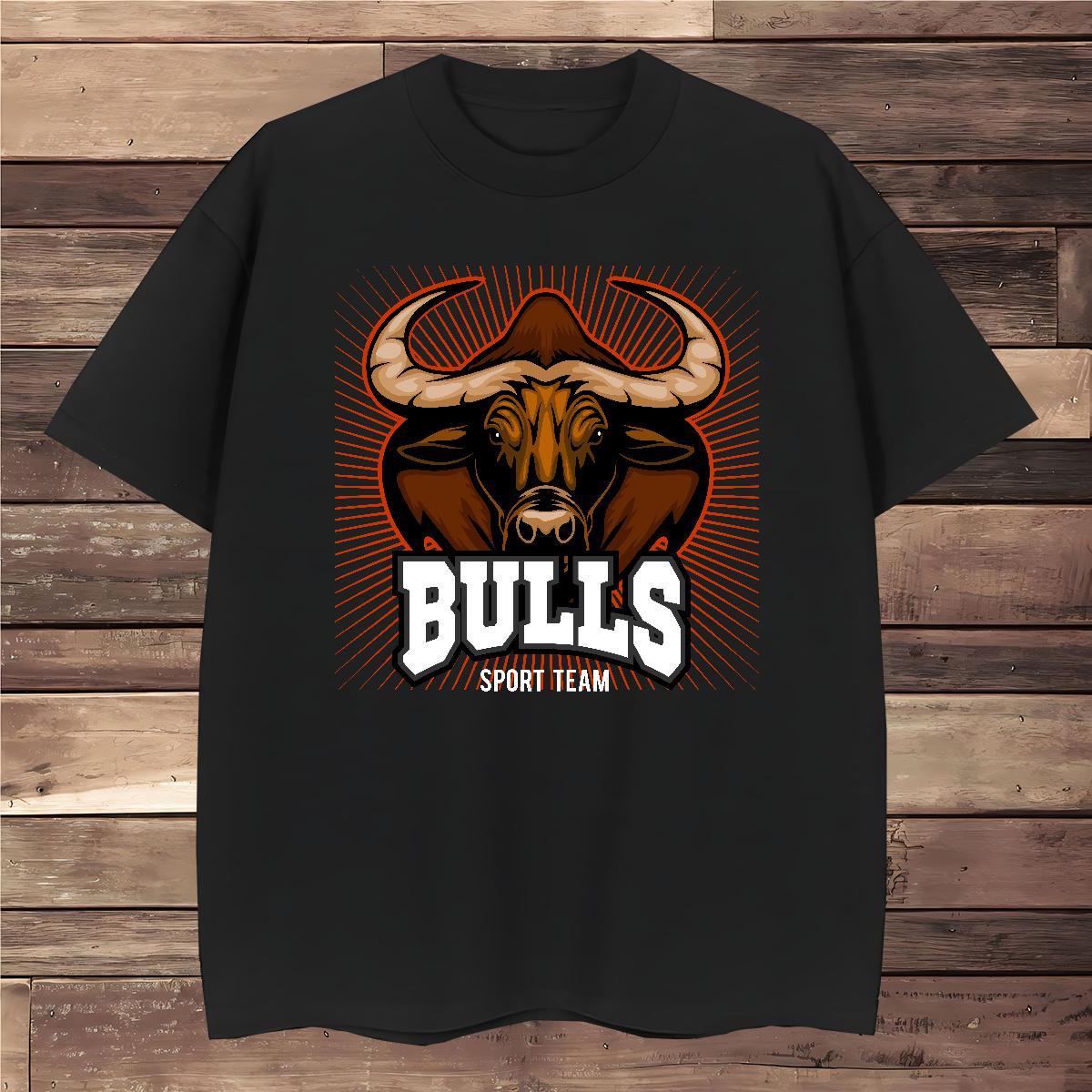 Men T Shirts 230g Cotton bull Daily Wear Short Sleeve Soft Anime Tshirts Stylist TOP Quality Clothings