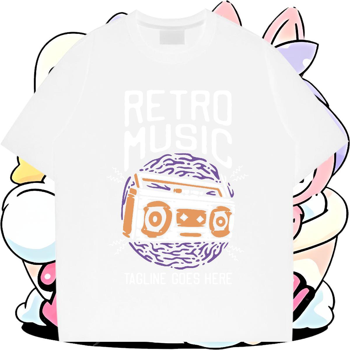 Soft Tshirts Daily Wear 230g Cotton Custom Anime Breathable Crew Neck letter Men T Shirts Stylist Tops Tees