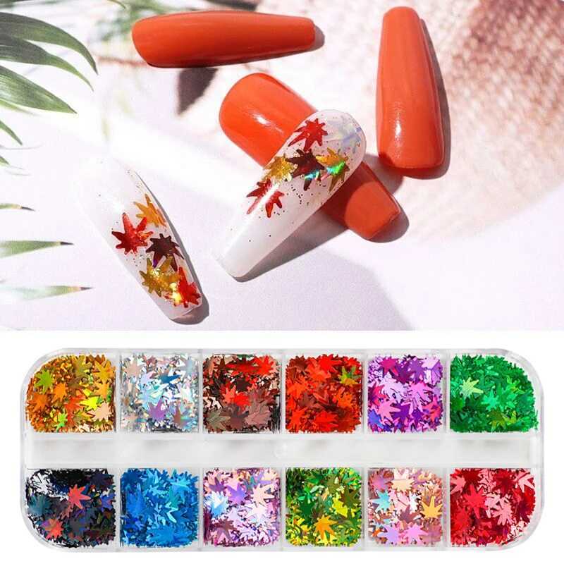Aluminum Foil Nail Glitter Sequins Flakes Irregular Foil Paper Gel Polish Reflective Chrome Powder Nail Art Decor LA950-1XJ240815