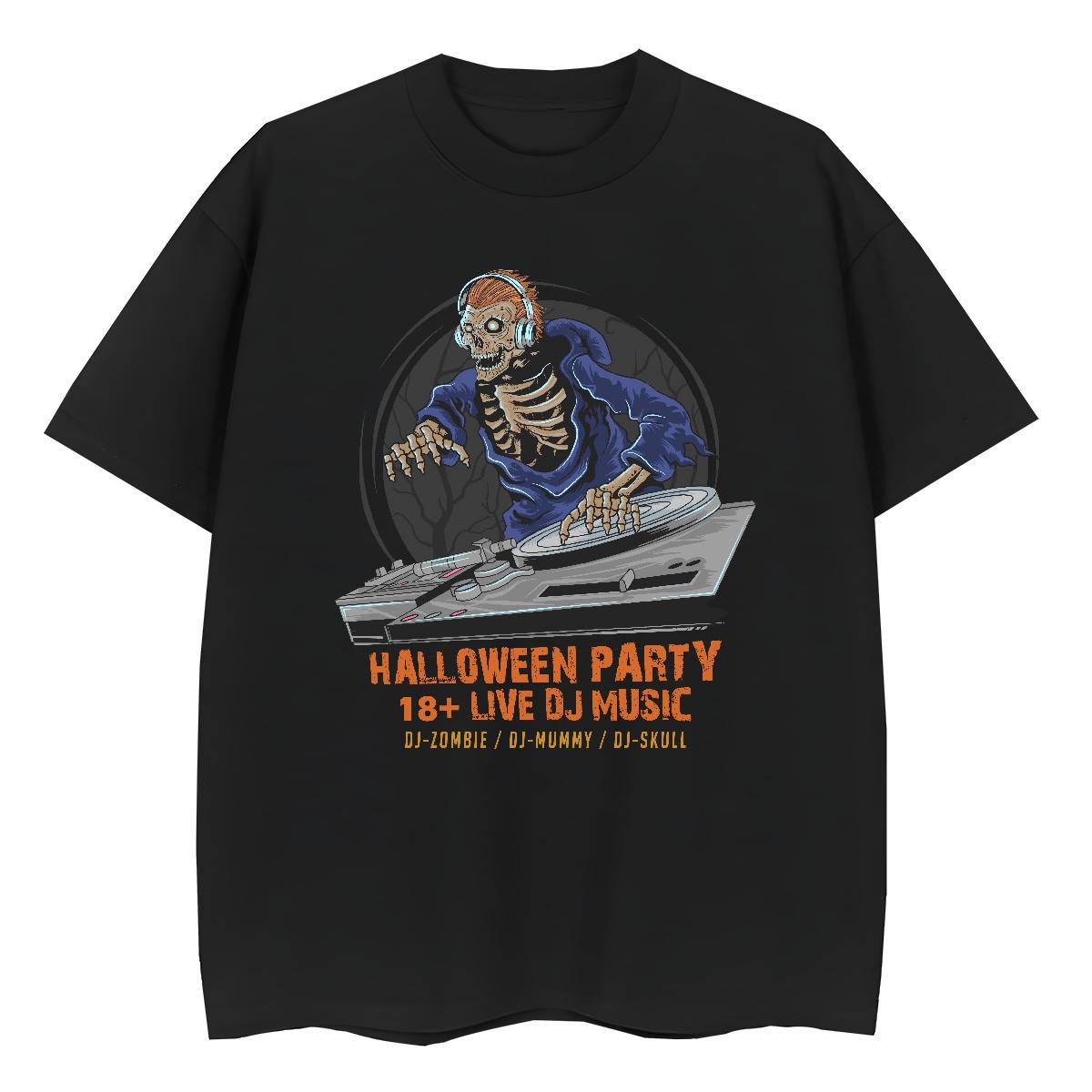 Stylist halloween Men Tshirts 100% Cotton 230g T-Shirts Oversized 3XL 4XL Home Outdoor Breathable Crew Neck Soft Polos