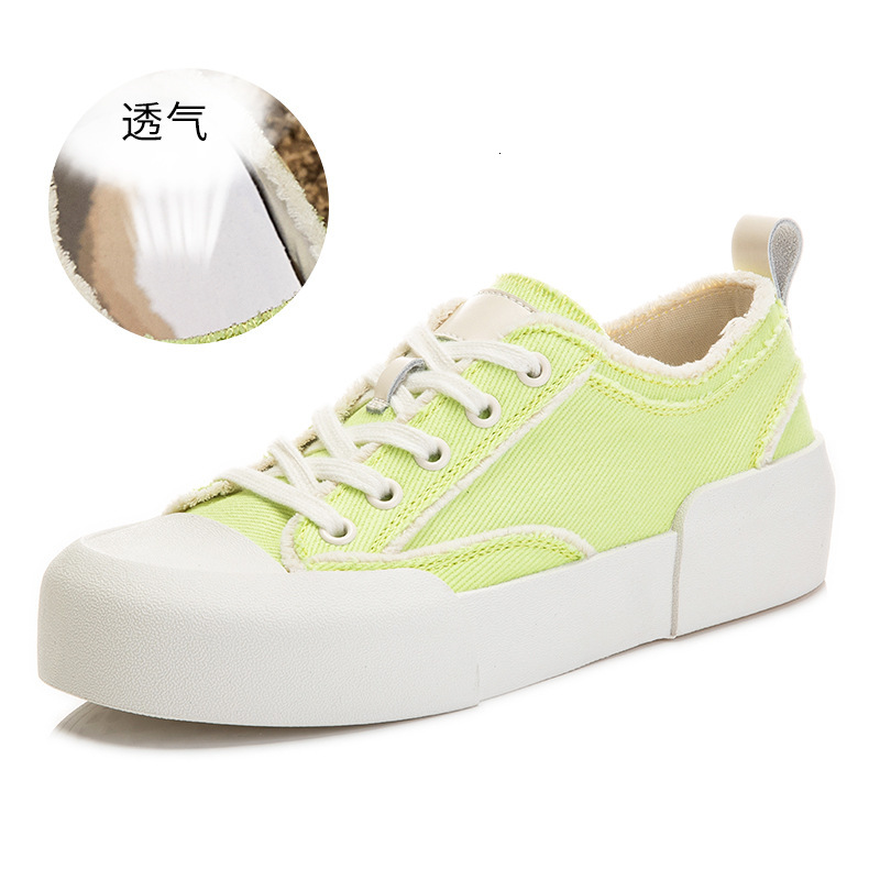 Ddmysports Leisure Canvas Spring New Versatile Little White For Women Flat Bottom Fashion S Shoes OUTDOOR