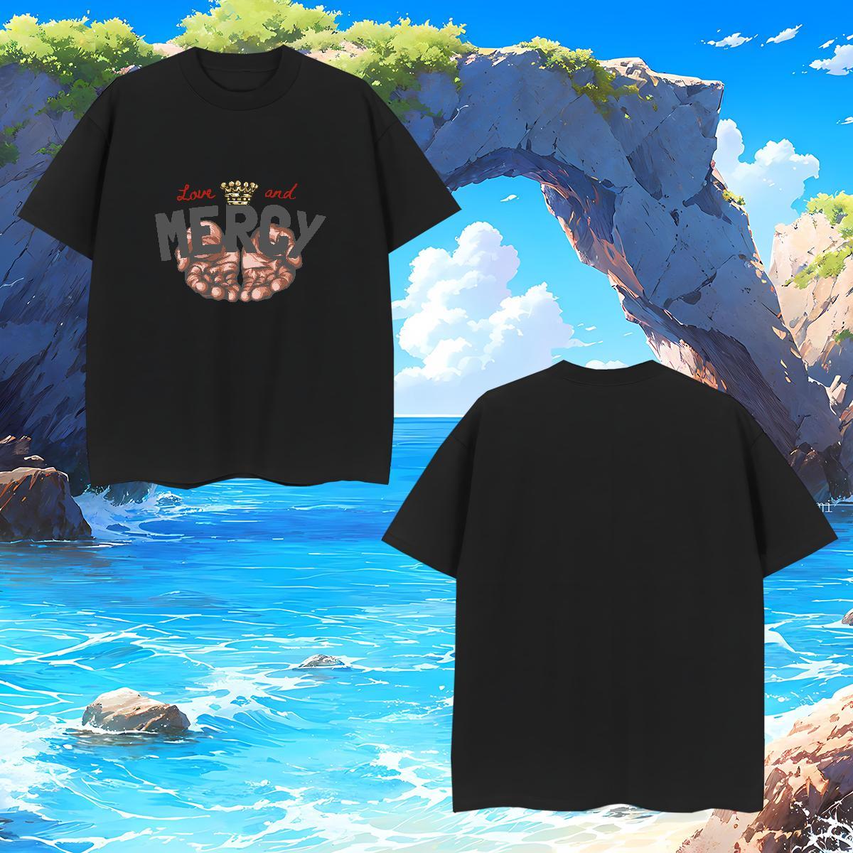Mens T Shirts 100% Cotton 230g hand- Street Casual Short Sleeve Soft Cartoon Printing L-4XL Men Tees Free Shipping Comfortable Top Tees
