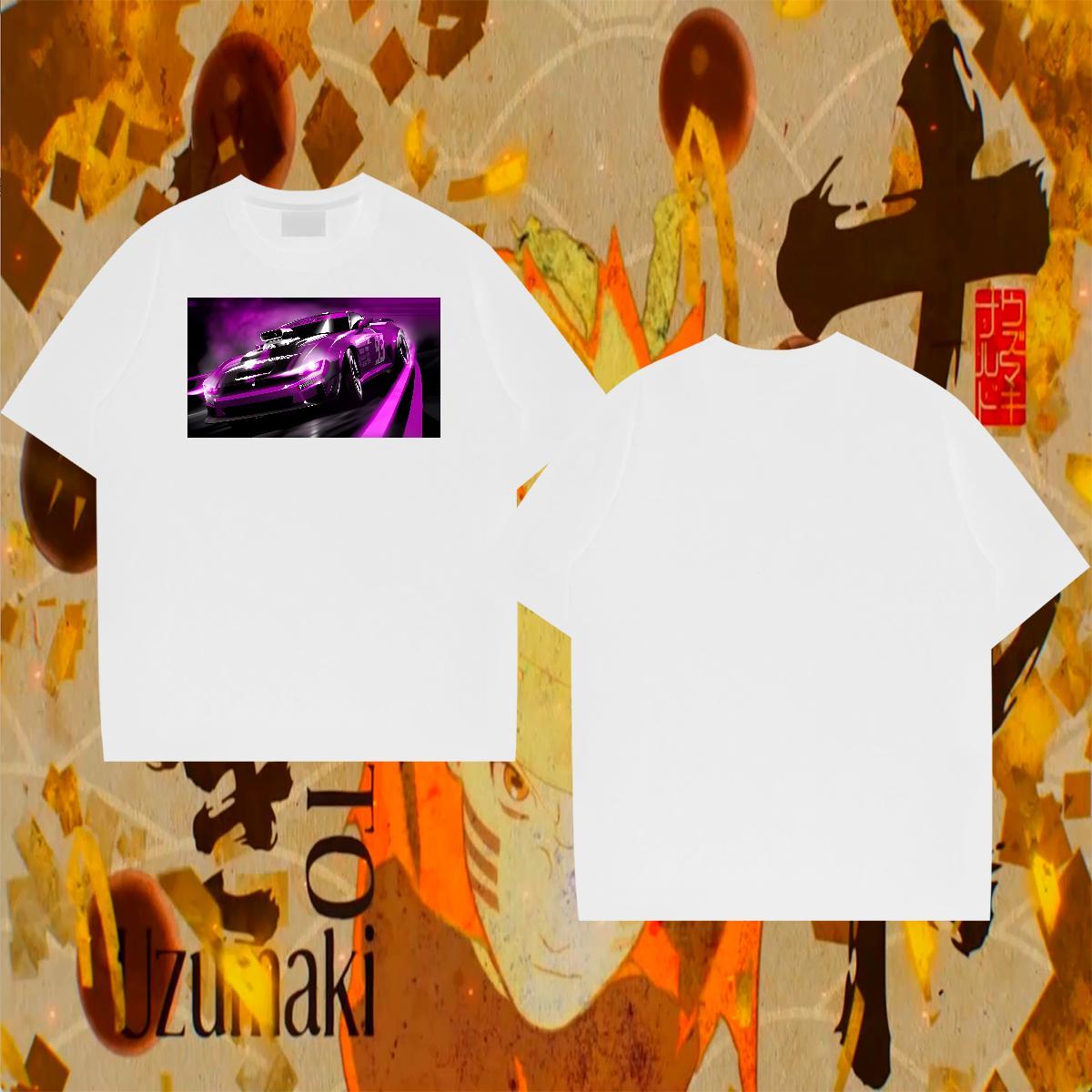 Loose Men Tops Tees Street wear Hip Hop 230g Pure Cotton Custom Big Size Breathable car T-Shirts DIY Customized Wear