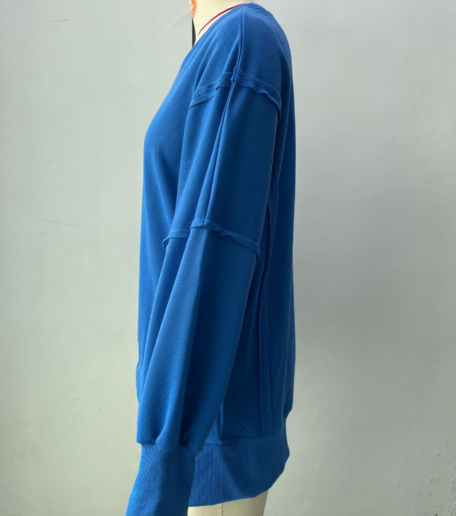 Hoodies Perfect Oversized 2025 Black Blue Womens Designers Hoodys Sweater Sports Round Neck Long Sleeve Casual Loose Sweatshirts
