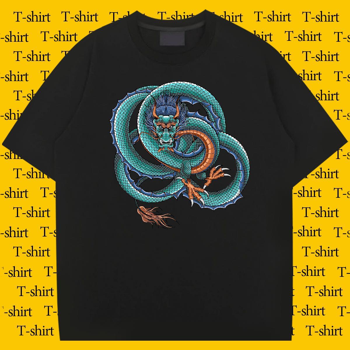Classic fierce T-Shirts Street wear Hip Hop Mens Tshirts 230g Cotton Fashion Design Pure Cotton DIY Anime Clothings
