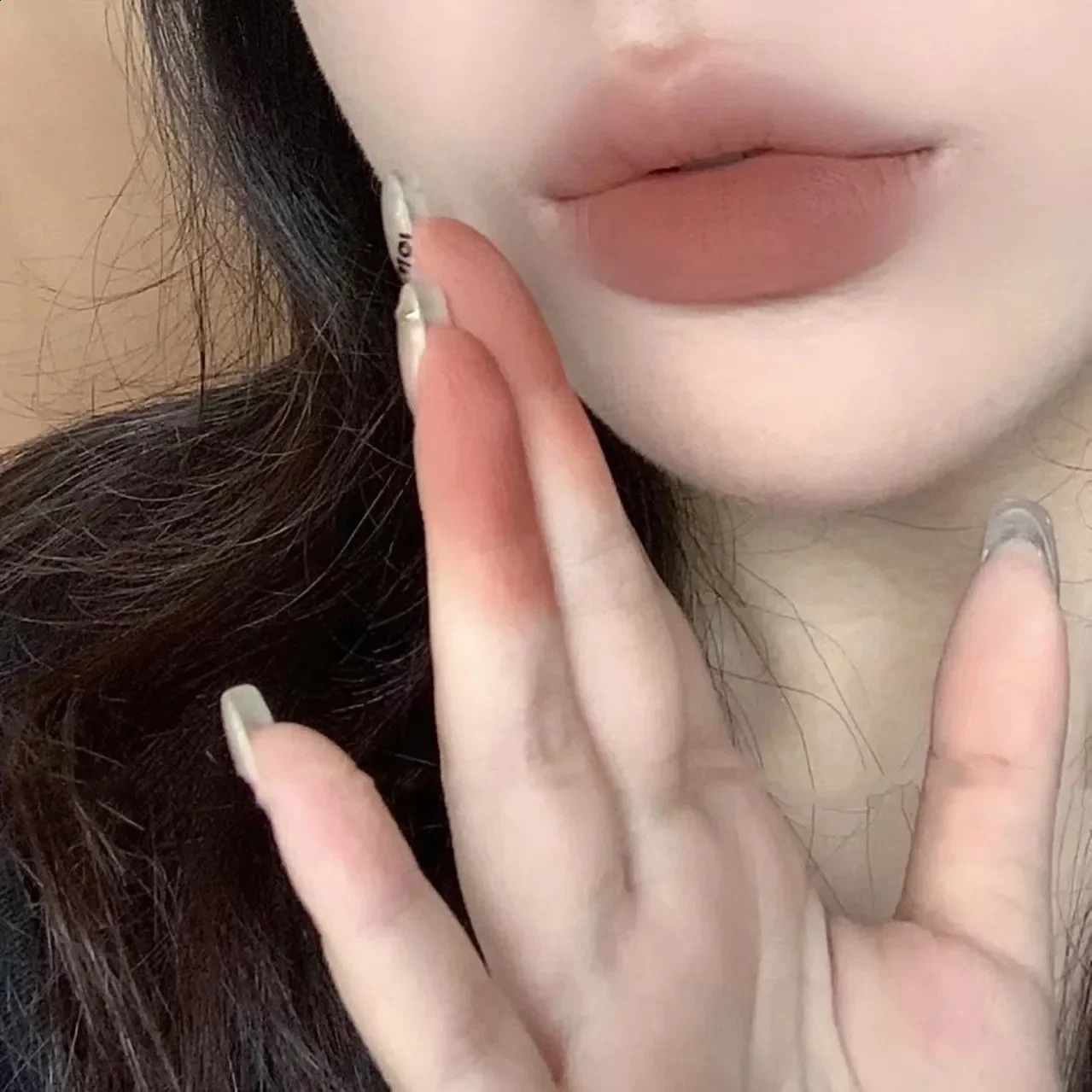 Ice Cream Lip Glaze Waterproof Lasting Non-Stick Cup Matte Velvet Liquid Lipstick Lip Gloss Tint Womens Lips Makeup Cosmetics 240819