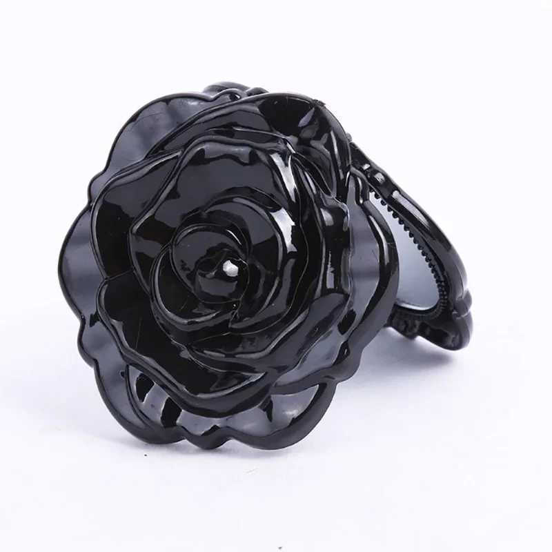 Mini Rose Makeup Mirror Double Sides Folding Makeup Vanity Hand Mirror Pocket Mirror Round Vanity Cosmetic Compact Y240819
