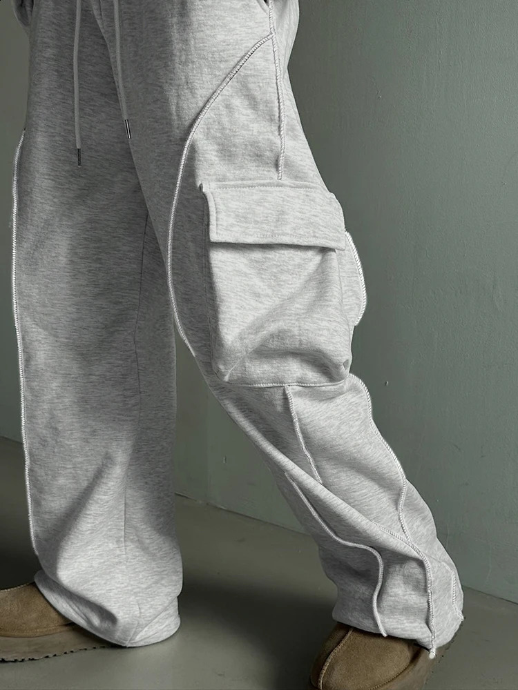 Rockmore Casual Sweatpants Women Baggy Cargos Pants Elastic Waist Sporty Harem Trousers Streetwear Y2K Loose Harajuku Bottoms 240820