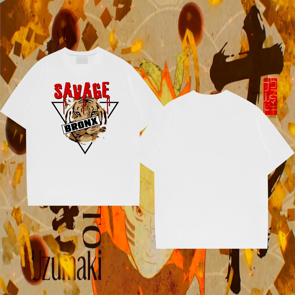 Loose Man T Shirts tiger Short Sleeve O-Neck Street wear Hip Hop Custom Big Size 230g 100% Cotton Men Tops Tees 2024 Summer Tee Shirt