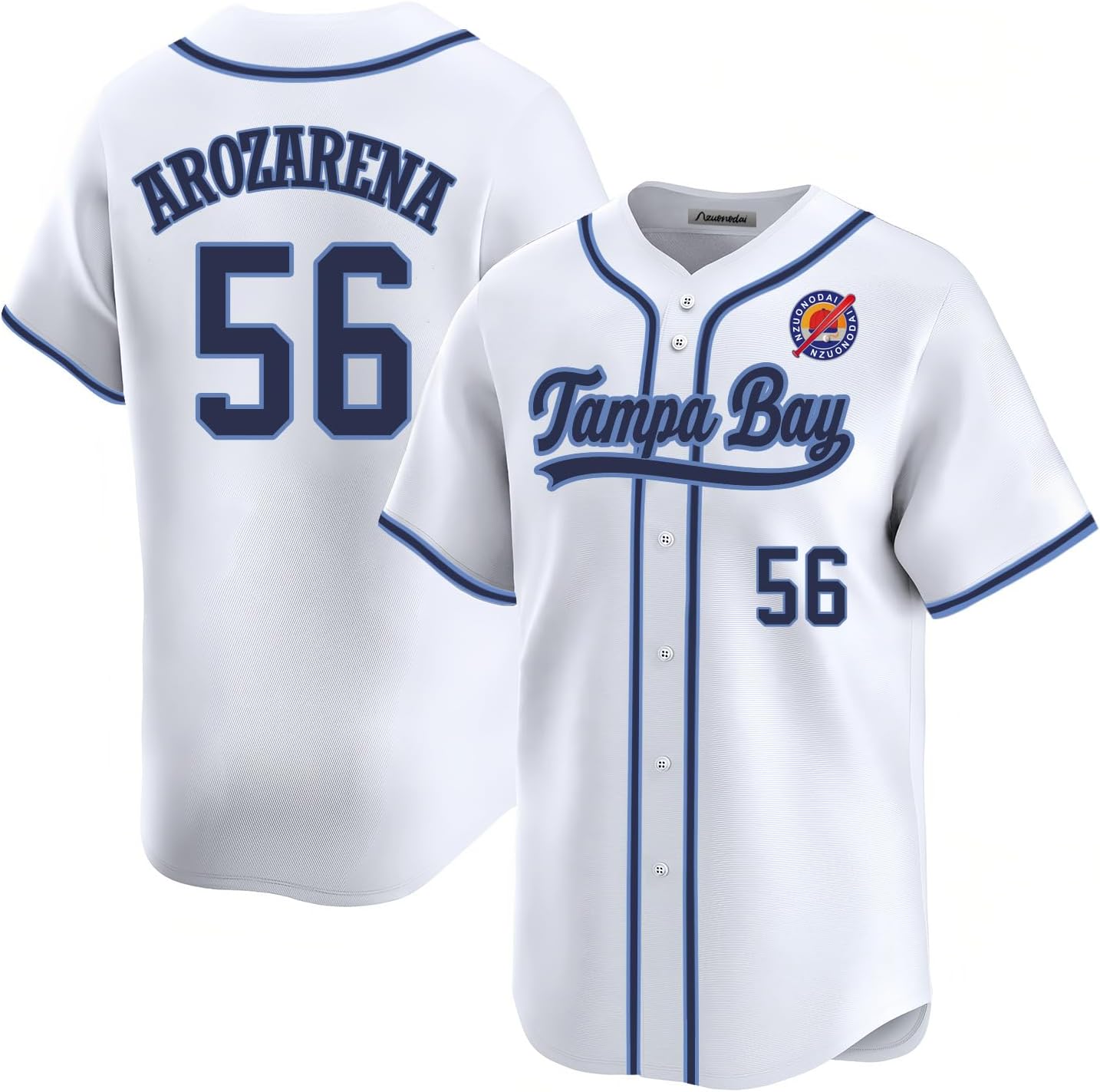 Mens/Youth Tampa Light Baseball ed Jerseys