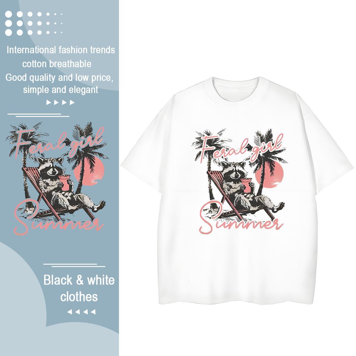 Wholesale Man T Shirts palm Breathable Soft Beach Oversized 3XL 4XL 230g Cotton Men Tshirts 2024 DIY Tees Shirts