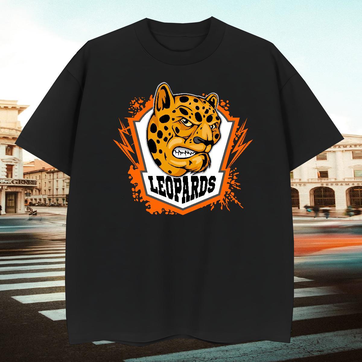 Brand Man T Shirts leopard Breathable Street Wear Skull 230g Cotton Tshirts Classic Polos