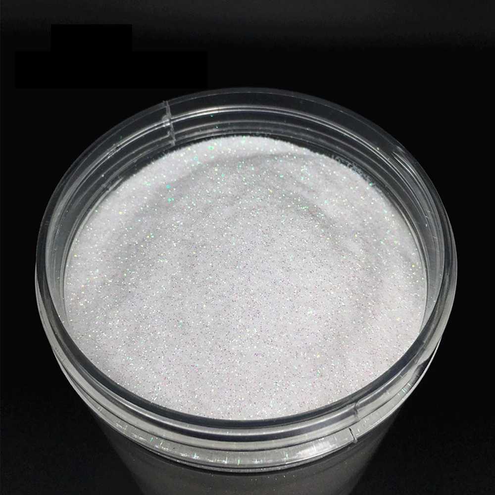 1 Bottle 0.2/0.4/1mm AB White Nail Glitter Holographic Glitter Flakes for Nail DIY Iridescent Powder Shiny Fine Sequins Dust 3 XJ240815