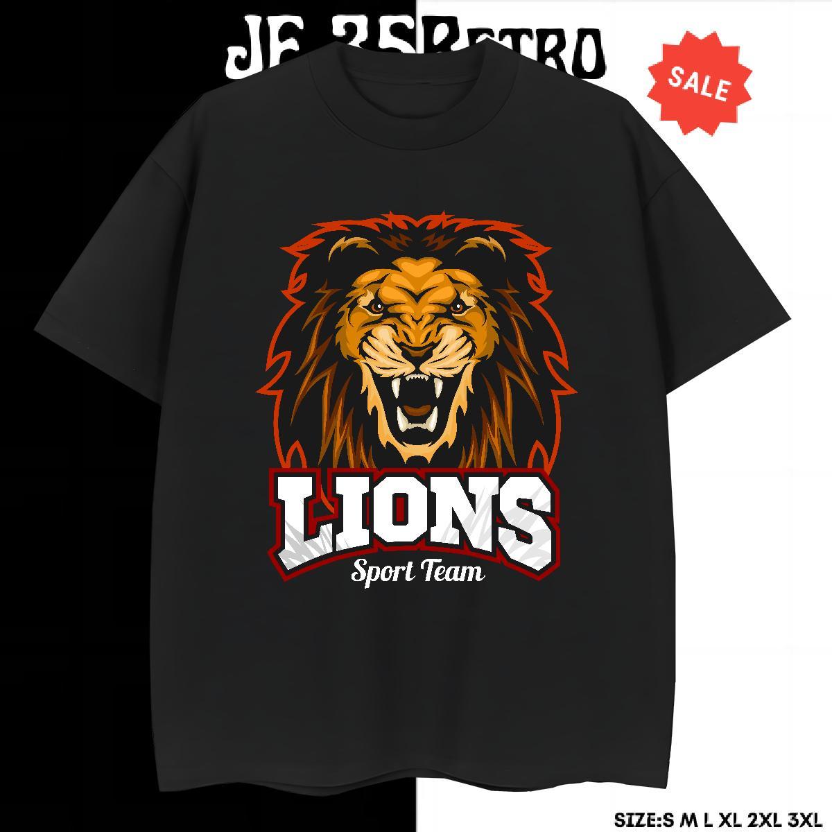 Loose Mens T Shirts lion O Neck Short Sleeves Casual Beach Floral Print 230g Cotton Men Tops Tees 2024 Designer Wear