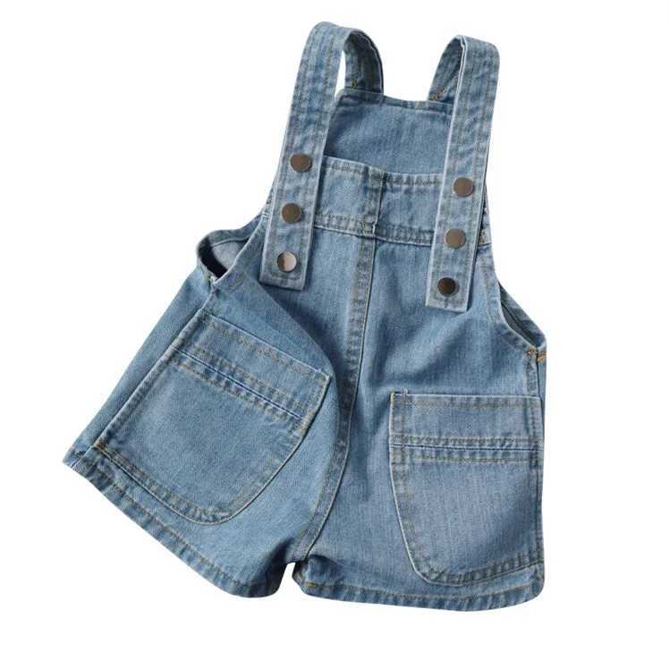 2024 Autumn New Baby Clothing Boys Denim Top Retro Childrens Pocket Jeans Fully Matched Girls Casual Pants Childrens Cotton Trouser W240806