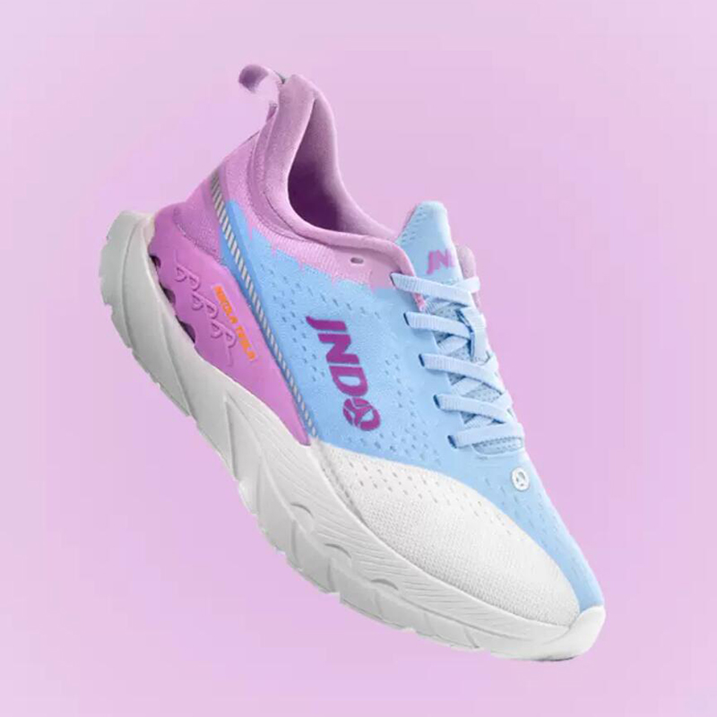 JNDO 2301 Whale Fly Running Shoes For Men Women Designer Platform Sneakers Mesh Lace-Up Black White Red Blue Lilac Yellow Pink Outdoor Sports Mens Tra