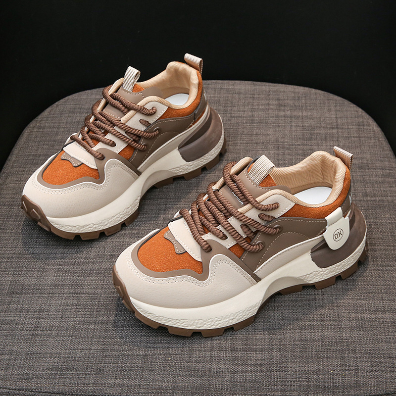 Ddmysports Instagram Korean Version New Dad Shoes For Women In Spring Student Sports Running Casual Thick Soles Increased Height C OUTDOOR