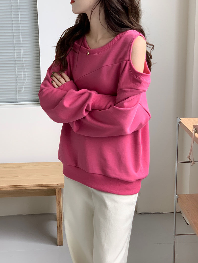Woman T-shirt Red Sexy Clothing Loose Plain Top for Women Off Shoulder Old Simple Tshirt Stylish Original Xxl Emo Tee