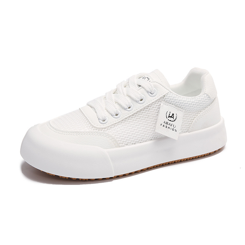 Ddmysports Little White Women S Summer New Korean Edition Instagram Student Leisure Mesh Versatile Board Shoes Street Shoot RD OUTDOOR