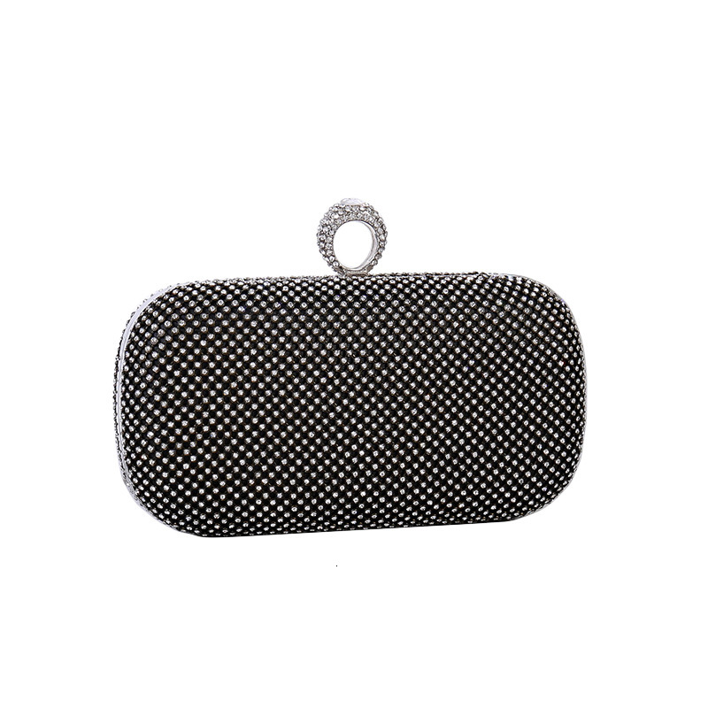 2024 New Dinner Water Diamond Celebrity Dress Evening Temperament Women's Handheld Bag