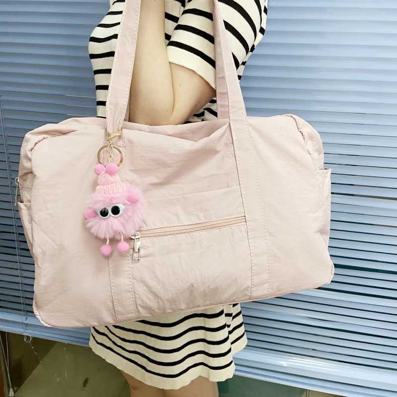 New High Capacity Travel Bag Portable Lightweight Casual Shoulder Bag Womens Class Commuting Sports Yoga Tote Bag CL240820