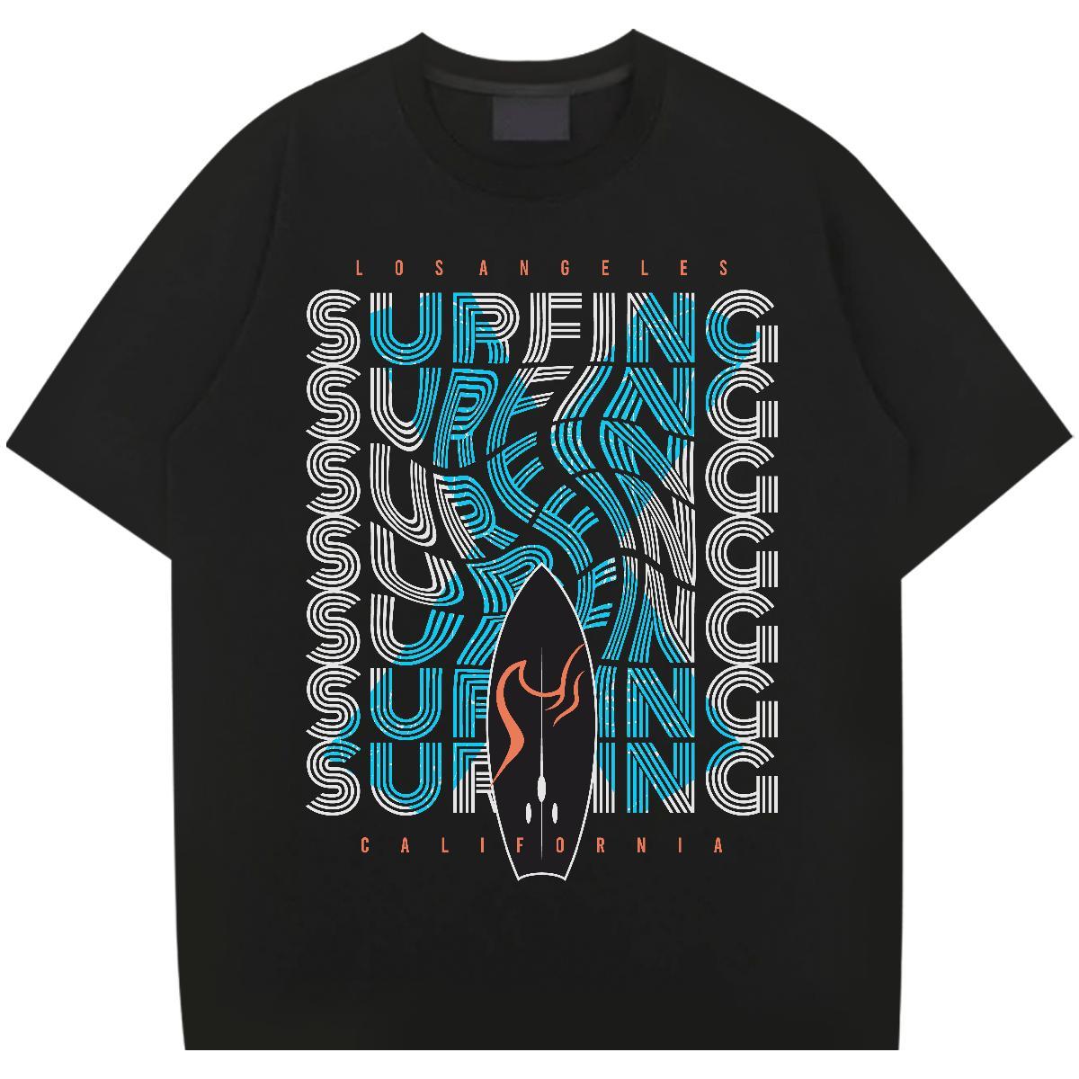 Brand skateboarding Mens Tshirts 230g 100% Cotton T-Shirts for Men DIY Casual Breathable Crew Neck Designer Tops Shirt