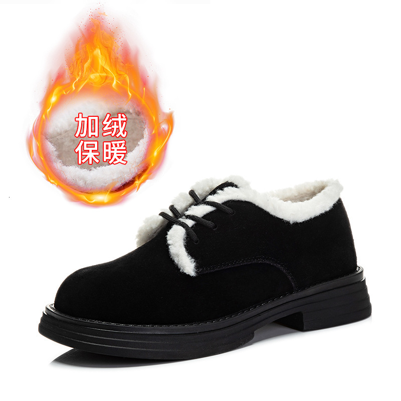 Ddmysports Winter New Versatile Little White Thick Eels Casual Warm Women S Shoes OUTDOOR