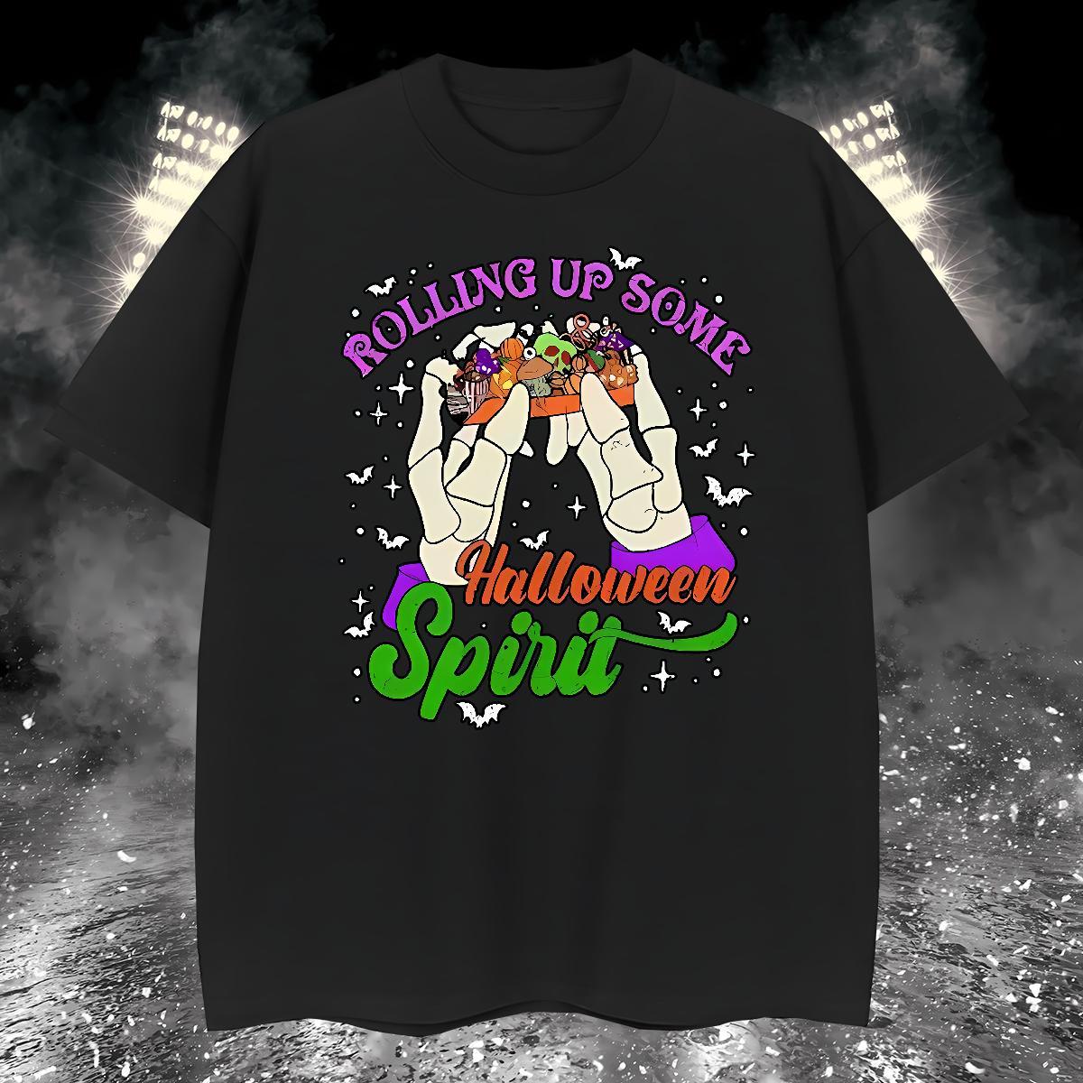 Wholesale Man T Shirts halloween O-Neck Short Sleeve Summer Casual Anime 230g 100% Cotton Couples T Shirts New Arrival Polos