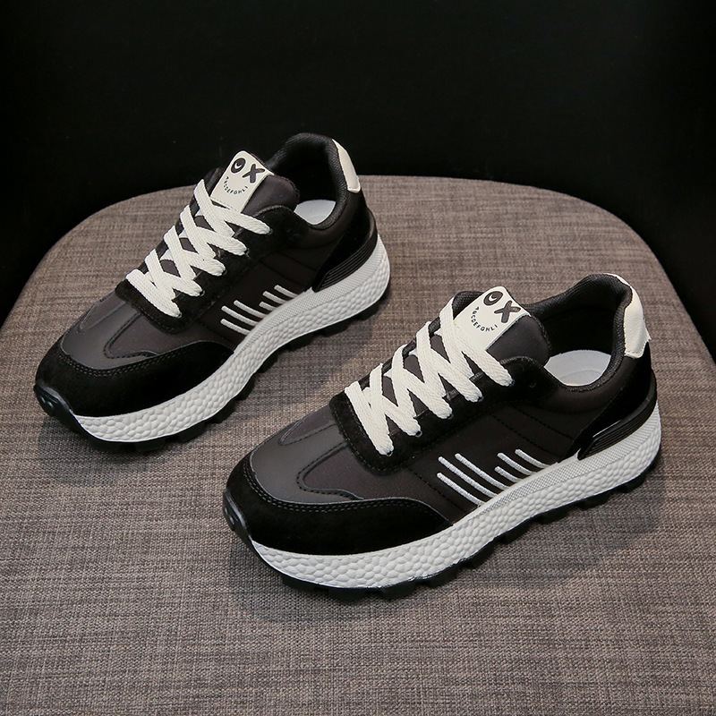 Ddmysports Instagram Korean New Forrest Gump For Women Spring Student Sports Running Casual Shoes Thick Sole Eightened J OUTDOOR