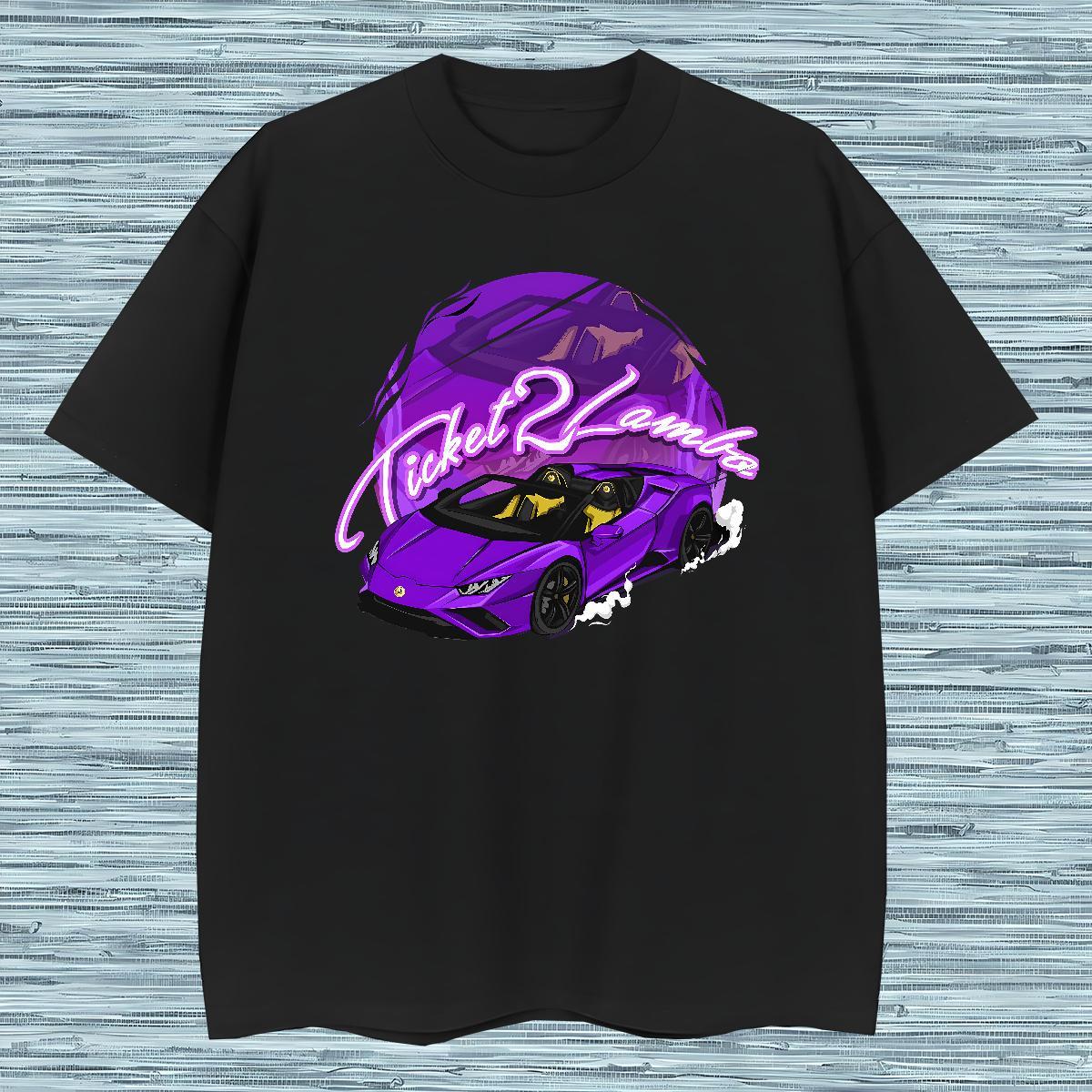 Free Shipping car T Shirts Men Spring Summer Tshirts 100% Cotton 230g Casual New Breathable Short Sleeve Graphic Tops Tees