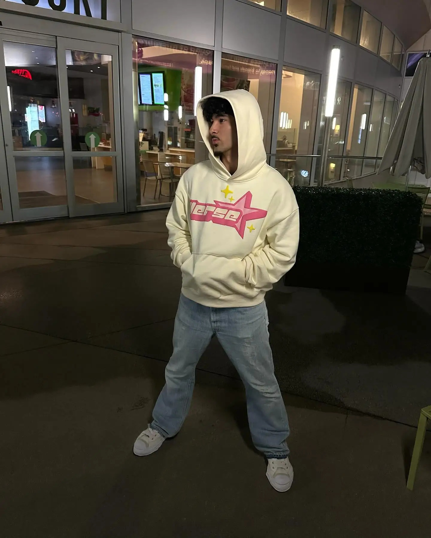 Y2k Letter Print Hoodie Women Men Punk Gothic Oversized Sweatshirt Streetwear Hip Hop Casual Pockets Hooded Pullovers Pants 240819