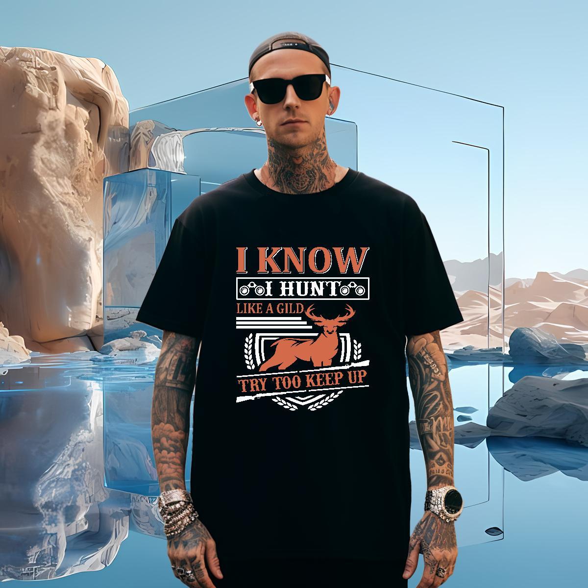 Loose Fit letter Men T Shirts Daily Outfit Men Clothes T-Shirt 230g Pure Cotton 2024 Breathable DIY Printed Tees