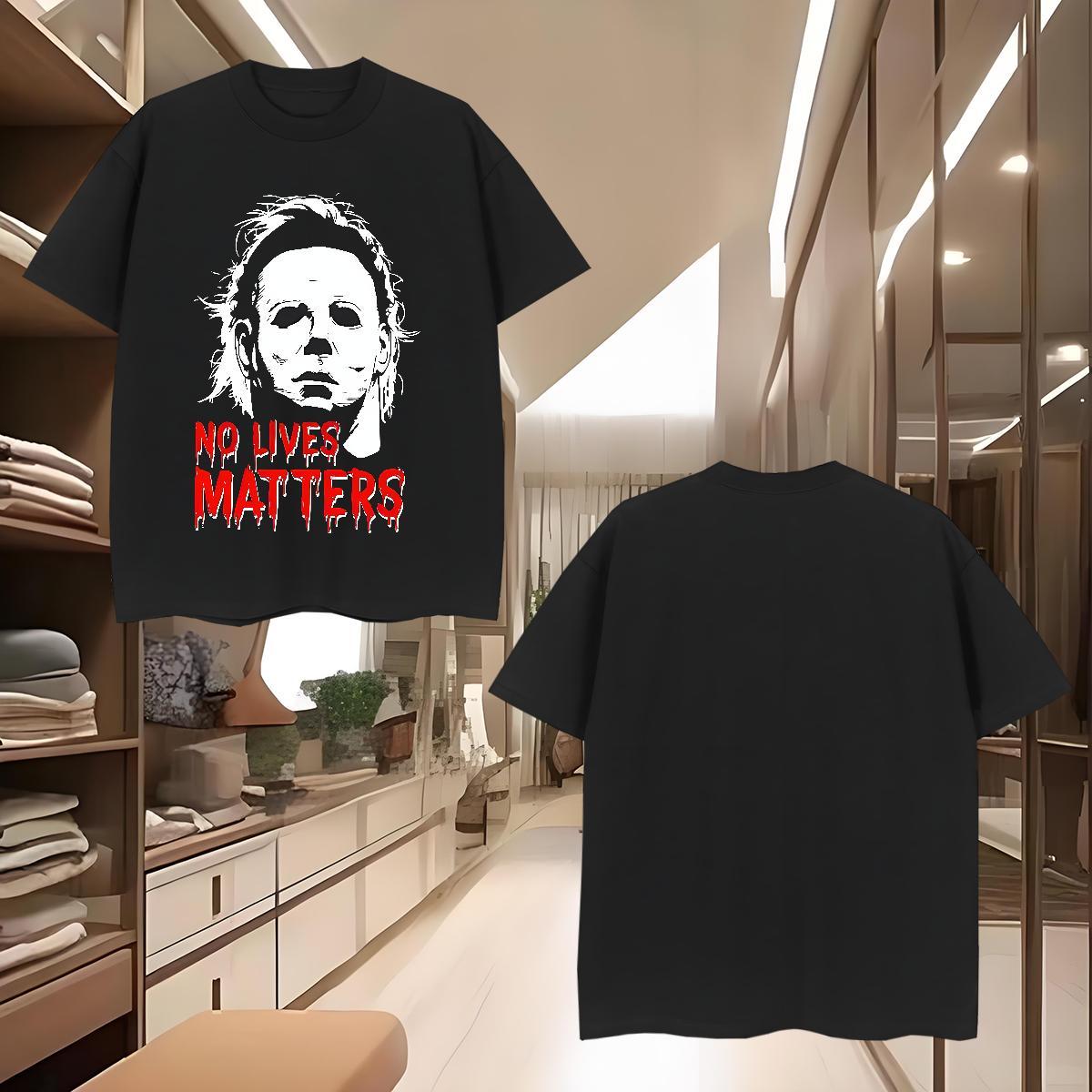Men T Shirts 230g Pure Cotton scary Street Casual Short Sleeve Soft Cartoon Print Men Tops Tees Brand Free Shipping Tees Shirts