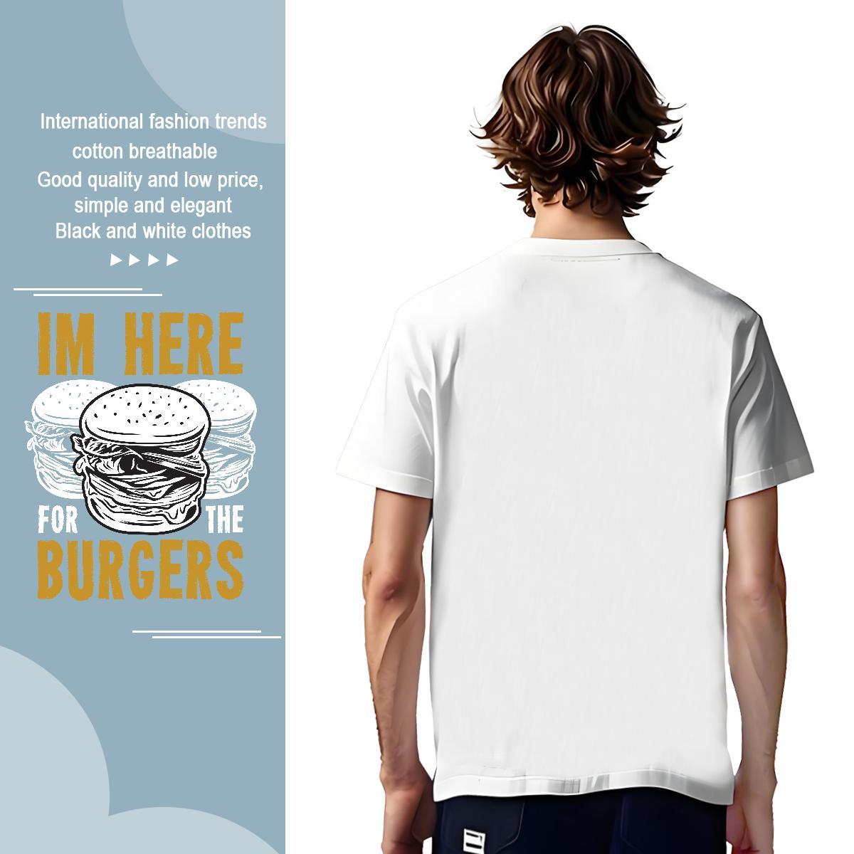 Popular monogram 100% Cotton 230g Mens Tshirts Daily Outfit Short Sleeve Soft Mens T Shirts 2024 Oversized 3XL 4XL Tops Tees