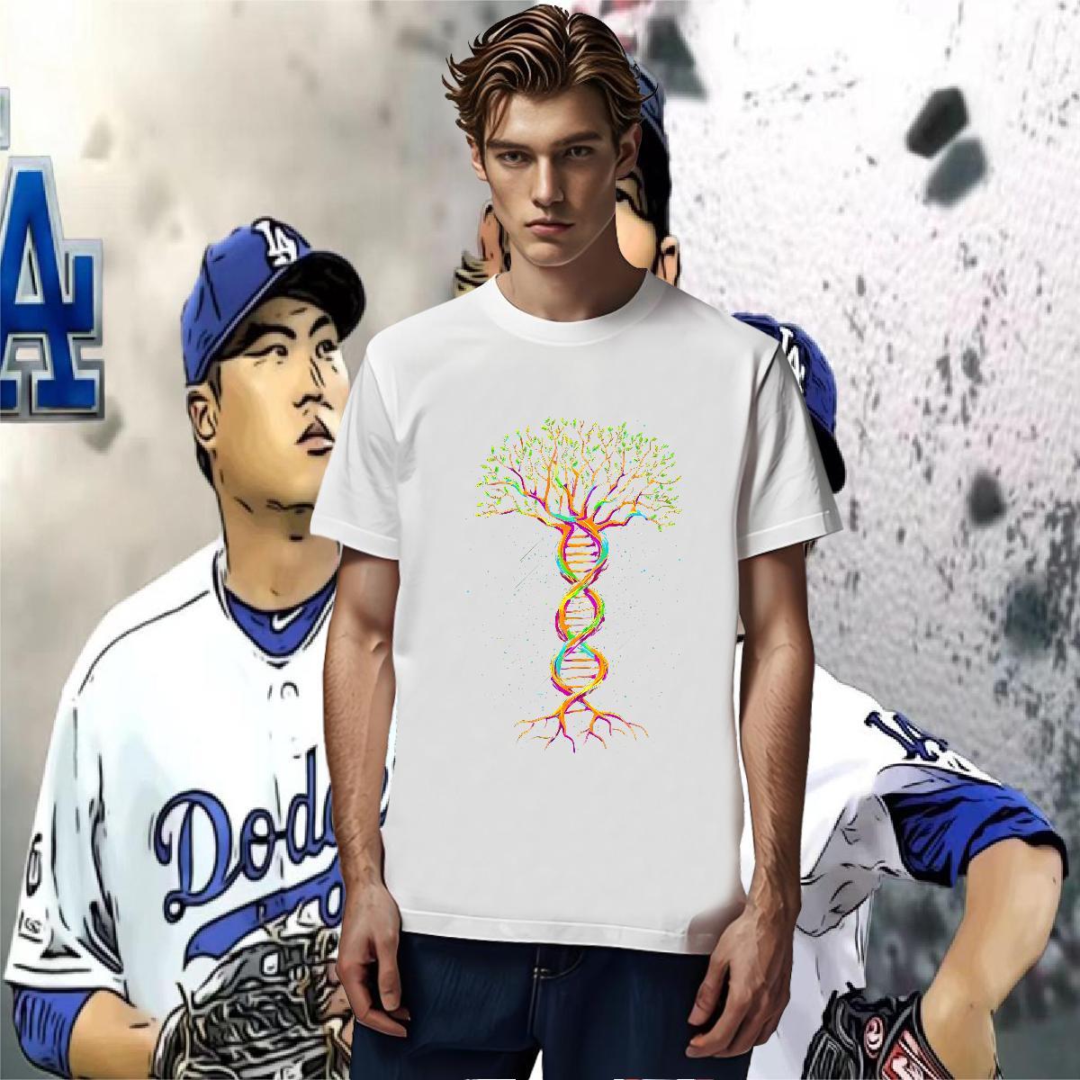 2024 DIY Mens Tshirts tree Daily Outfit 230g Pure Cotton Clothes Breathable Short Sleeve Soft T shirt Custom Print Oversized