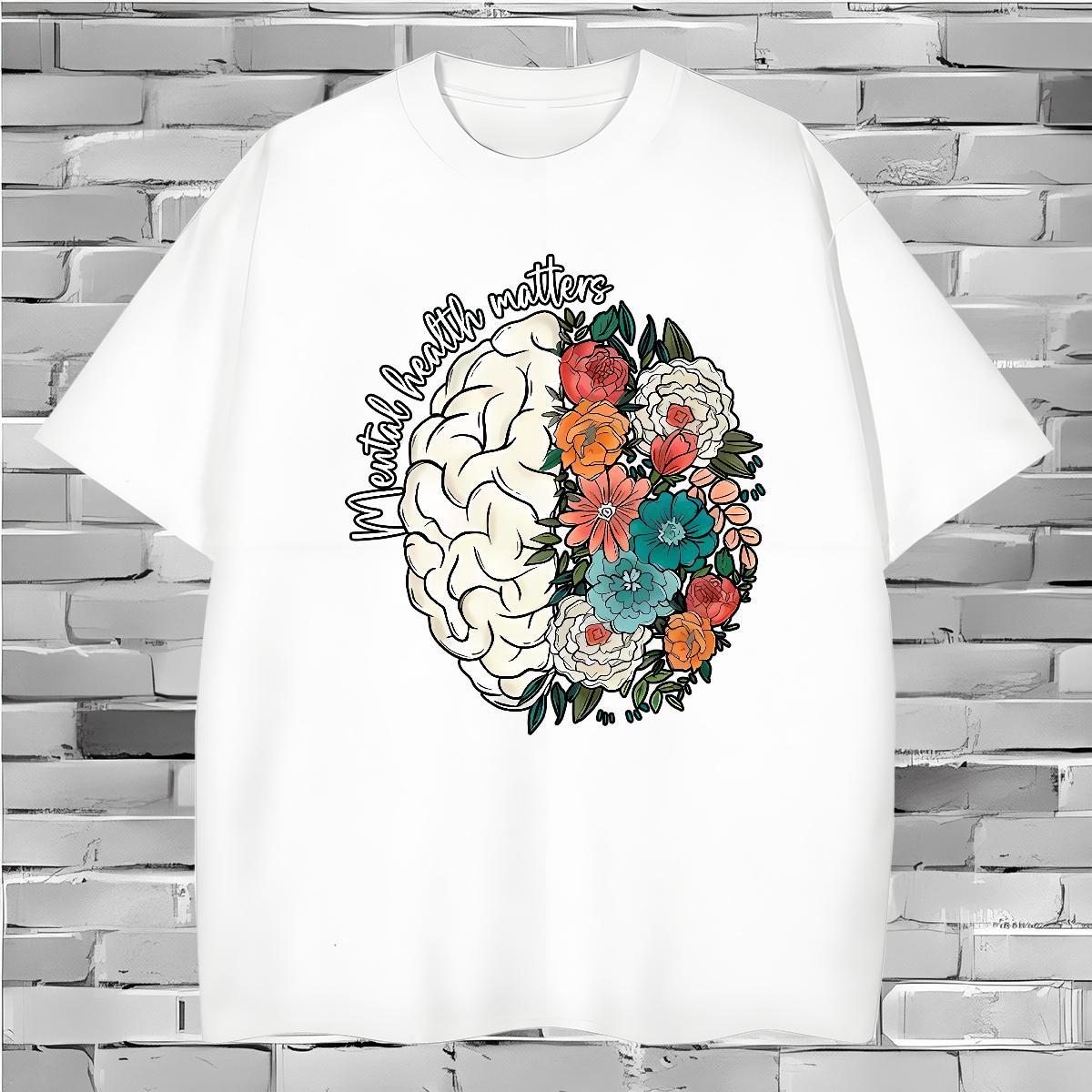 Fashion New Tshirt for Man Woman head Outdoor 100% Cotton 230g Tee Shirt Breathable Crew Neck Cool Design T-Shirts Customized