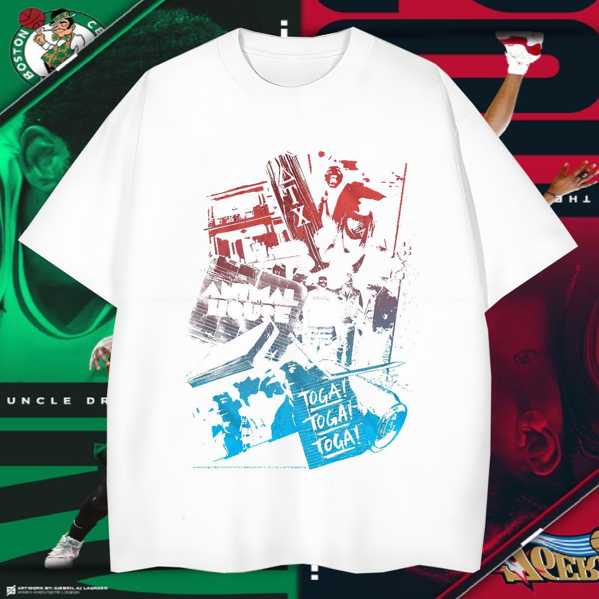 T shirt 100% Cotton 230g scary Hip Hop Street Short Sleeve O-Neck DIY Logo Oversized Mens Tshirts Fashion Design TOP Quality Tees