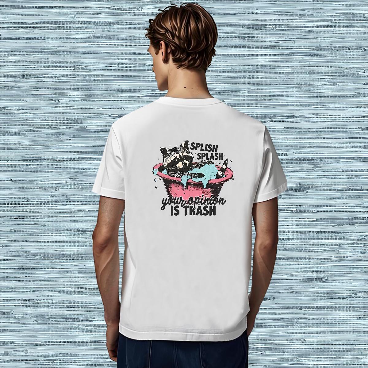 T-Shirts 230g Cotton animals Street Breathable Short Sleeve DIY Printed Tshirt for Man Woman Factory Direct Soft Clothes